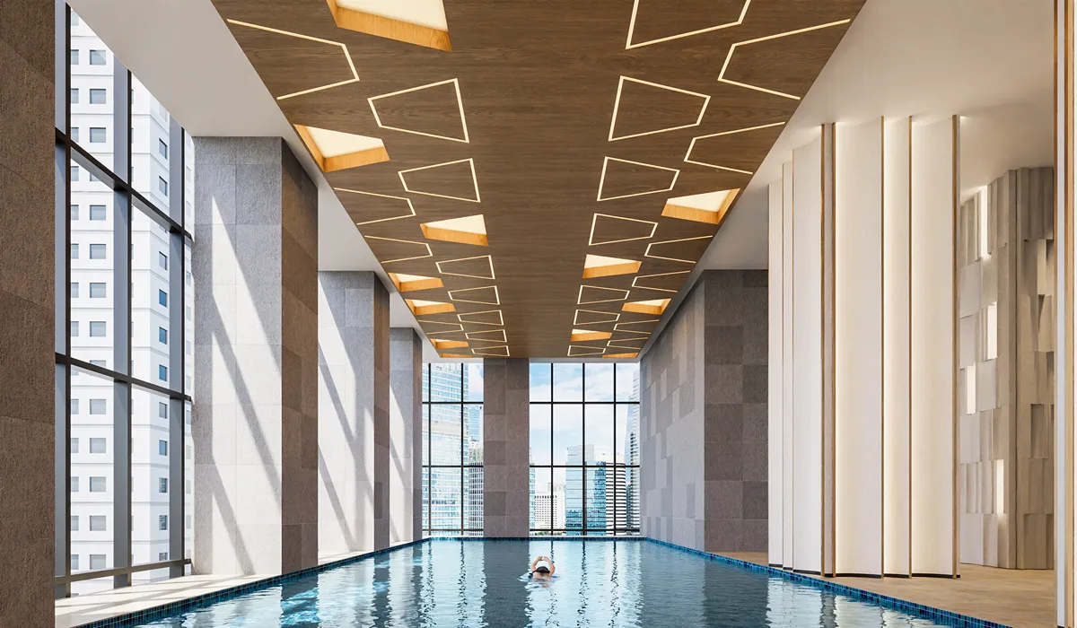 Indoor heated pool